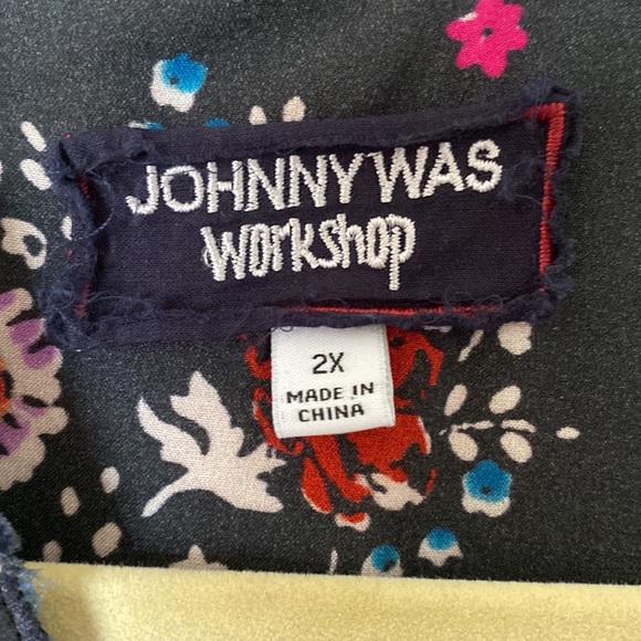 New Johnny Was work shop collection dice 2X top - Picture 5 of 12